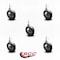 Service Caster 2.25 Inch Bright Chrome Soft Tread Ball Caster -5/16 Inch Threaded Stem, 5PK SCC-TS01S214-DCR-BC-5161812-5 - alternate 5